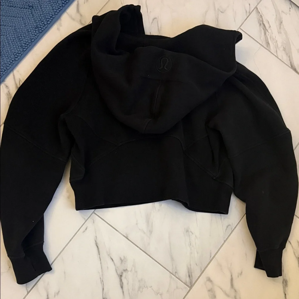Black Lululemon Scuba Hoodie (women’s) - Picture 3 of 8